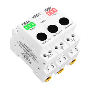 Contatore di Fulmini TOMZN TO-LSC con Display LED per Guida DIN, 220V 50/60Hz, 0-999 Incursioni - Product Image 3