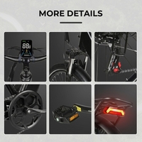 SAMEBIKE Oversea Canada Service après-vente Vélo électrique 26 pouces 36V 15Ah 250W avec frein à disque puissant