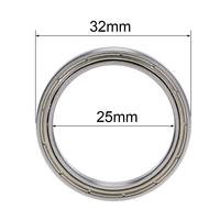 Rodamiento de Bolas de Ranura Profunda MTZC 6705, 25x32x4mm, Acero Cromado, Sección Delgada, Rodamiento en Miniatura para Equipos Industriales OEM