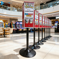 Dispensador de Pegatinas Mecánico de Fábrica, Máquina Expendedora Comercial para Parques de Atracciones, Máquinas de Tarjetas de Tatuajes, Soporte Opcional