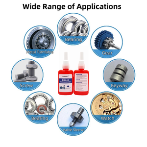 मध्यम शक्ति 50 मिलीलीटर स्क्रू लॉक चिपकने वाला कारखाना 243 नट्स और यांत्रिक भागों के लिए सीधी आपूर्ति - Product Image 2