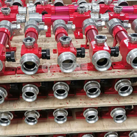 Mélangeur de mousse à eau haute pression en alliage d'aluminium CA-Fire, tailles 2 "/2.5" personnalisables, pour systèmes de lutte contre l'incendie