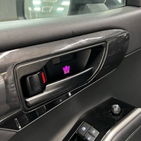 Pour Toyota Crown Kluger voiture poignée de porte intérieure bol rvb lampe à LED atmosphère Logo lumière Auto intérieur lumières ambiantes