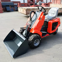 Livraison Gratuite - Nouvelle Mini-chargeuse Agricole à Trois Roues avec Moteur à Essence et Levage Hydraulique - Mini-chargeuse Compacte