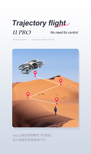 โดรน I1 Pro ราคาประหยัด พร้อมกล้อง ระบบหลบหลีกสิ่งกีดขวางอัจฉริยะ 360 องศา °   กล้องถ่ายภาพขนาดเล็กแบบพกพา รุ่น Rolling Fearless Vision - Product Image 6