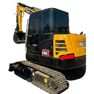 Mini-excavatrice SANY SY60U certifiée CE, 6 tonnes, avec moteur Yanmar Stage V, d'origine Chine. - Product Image 1