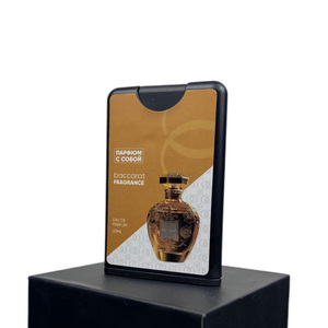 Chất lượng cao PP thẻ nhựa Spray Chai Bling 20ml Rỗng thẻ tín dụng chai với nhãn tùy chỉnh chai nước hoa với logo - Product Image 5