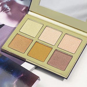 <span class=keywords><strong>Iluminador</strong></span> de Diamante de Lujo, Polvo Compacto para Sombrear, Alta Pigmentación, Larga Duración, Marca Privada, Paleta de 6 Colores para Rostro y Cuerpo - Product Image 6