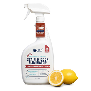 Spray désodorisant pour animaux de compagnie, chiens et chats, à base de bio-enzymes écologiques, parfum citron, débit variable, éliminateur d'odeurs, vente en gros par le fabricant - Product Image 1