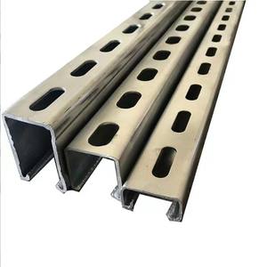 Canais Metálicos em Aço Galvanizado Tipo C, Perfis de Aço Carbono Laminados a Frio - Product Image 1