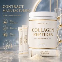 Fabrication sous contrat de poudre de peptides de collagène hydrolysé en marque privée pour le soutien articulaire