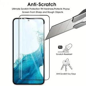 ATB Package Anti-Scratch Fingerprint Unlock For Samsung S24 Ultra Tempered Glass Screen Protector