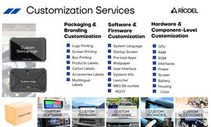 Écran tactile <span class=keywords><strong>GPS</strong></span> de 7 pouces avec système d'exploitation Linux, indice d'étanchéité IP66, luminosité de 1000 nits, télécommande, Android Auto, CarPlay, garantie d'un an - Product Image 6