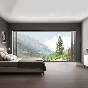 Fenêtres en aluminium à haute étanchéité, micro-ventilation, double vitrage trempé, fenêtres en verre pour balcon, pour maison moderne - Product Image 1
