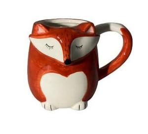 Taza <span class=keywords><strong>de</strong></span> café con forma <span class=keywords><strong>de</strong></span> zorro para hombre y mujer, taza <span class=keywords><strong>de</strong></span> dolomita <span class=keywords><strong>de</strong></span> <span class=keywords><strong>Animal</strong></span> para café, té, leche, Chocolate caliente, capuchino - Product Image 2