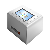 Máquina Codificadora Automática al por Mayor de Fábrica, Impresora de Inyección de Tinta Estática de Fácil Operación para Fecha de Caducidad en Empaques Flexibles de Huevos, Tinta Eco Solvente