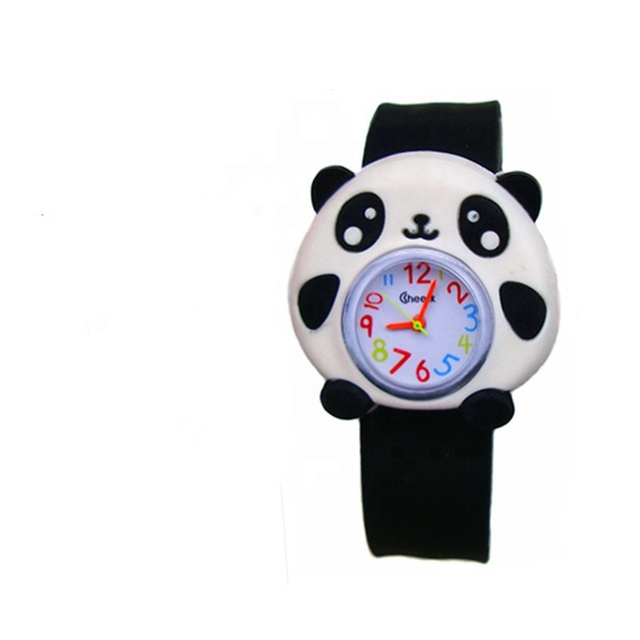 Children's Cartoon Watch Cute Animal Fruit Kids Silicone Patted Watch Girl Boy Favorite Toy Quartz Watch Christmas Birthday Gift