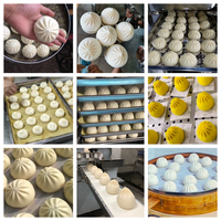 Machine à faire des momos entièrement automatique, haute productivité, pour la fabrication de baozi farcis à la vapeur, usage commercial et domestique