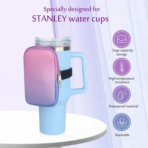 Women Storage Sleeve Tumbler Cup Pocket Gym Tumbler Pocket Mugs Bag <b>Water</b> Bottle <b>Pouch</b> - Product Image 4