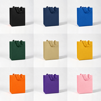Sac fourre-tout non tissé de couleur unie, sac à main non tissé réutilisable pour la réception d'hôtel, emballage de cadeaux clients