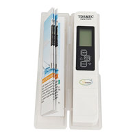 Testeur numérique TDS-EC pH EC ORP Salinité Conductivité Sonde Électrode Température Contrôleur TDS EC