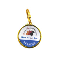 Nouveau stock d'usine à bas prix et quantité minimale de commande accessoires pour animaux de compagnie NFC rond personnalisé Mini traceur GPS portable pour chat et chien