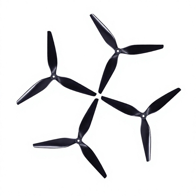 HQProp 10 Inch Three-Blade Propeller 1045 FPV Cross-Country Right Left Helicopter HQ10X4.5X3 High Efficiency Made in China