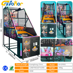 Máy giải trí đồng tiền hoạt động trò chơi Arcade chơi bóng rổ giả lập vượt qua các trò chơi cấp độ bóng rổ - Product Image 3