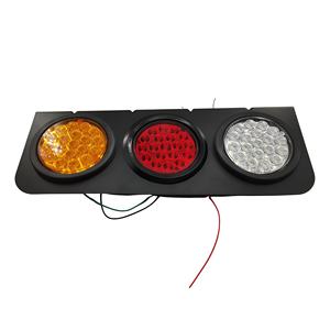Hoge Kwaliteit Truck Verlichtingssysteem Onderdelen Universeel Led Rood Geel Wit Achterlicht Richtingaanwijzer Voor Aanhangwagens - Product Image 3
