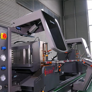 Scie de découpe de précision CNC intégrée à commande PLC de haute précision avec fonction de mesure automatique (angle 135/90 pour aluminium/UPVC/<span class=keywords><strong>PVC</strong></span>) - Product Image 3