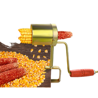 Petit décortiqueur de maïs agricole portable à usage domestique efficace secoué à la main