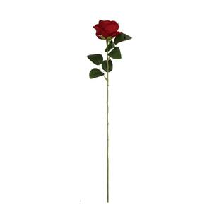 Rose artificielle en velours DIY en gros, rose bulgare en flanelle pour les décorations de mariage, la Saint-Valentin et Thanksgiving - Product Image 6