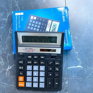 Calculatrice de bureau Kanbxyntop SDC-888X à 12 chiffres, double alimentation, pour usage professionnel et financier - Product Image 1