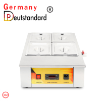 Commercial Machine De Fusion de Chocolat Sauce Chaude Bain Marie 4 Pots
