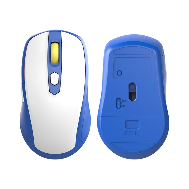 Custom 2.4G Wireless USB Gaming Mouse 6D Optical Sensor Vibrant Color Ergonomic Design Both-Hand Orientation Keywin G13 Model 5