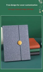 Agenda A5 2026 de Cuero PU, Tres Pliegues, 100 Hojas, Cierre Magnético, Alta Calidad, Regalo Promocional Escolar, Suministros de Fábrica - Product Image 3
