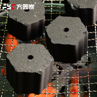 Bâtons de charbon de bois de fruit sans fumée, de haute qualité, noirs, 7000-8000 Kcal/kg, 3 heures de combustion, sans additifs, professionnels