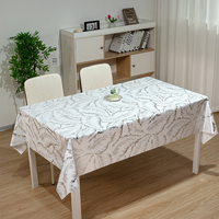 Nappe de table noire en plastique rectangulaire RNPT en gros – Fabrication de nappes de table en PVC