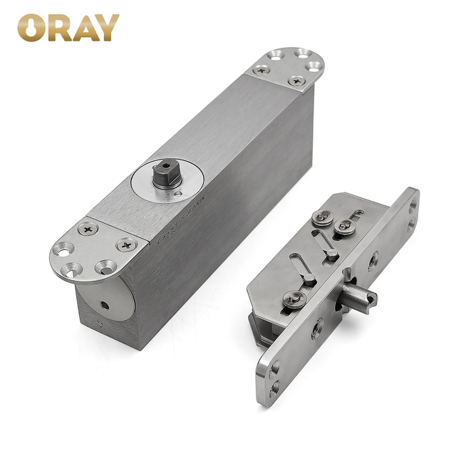 Stainless Steel 3mm Hydraulic Concealed Door Hinge 360 Degree Hidden Heavy Duty Door & Window Pivot Hinges