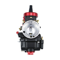 Carburateur de moto de haute qualité en matériau CNC noir et rouge PWK 24 26 28 30 32 34 MM Hon Da Mi Kuni Ya Maha Kei Hin