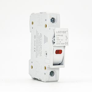 LEEYEE Porte-fusible sur rail DIN 10x38 1000V DC 32A pour système d'énergie solaire - Product Image 2