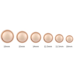 High Quality Embossed <strong>Garment</strong> Accessories Gold Metal Hand Sea Anchor Jacket Coat <strong>Button</strong> - Product Image 6