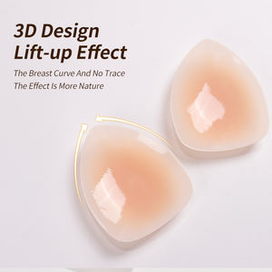 Il petalo del capezzolo in Silicone adesivo a triangolo copre il cuscinetto appiccicoso invisibili pasticcini per reggiseno senza spalline senza schienale <span class=keywords><strong>Push</strong></span> <span class=keywords><strong>up</strong></span> Custom pasticcini - Product Image 5