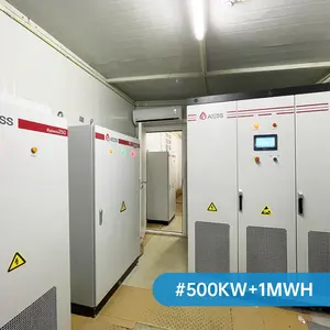 High Quality 500Kva 1Mw 1.2Mw 1.6Mw 2Mw Home Energy Storage Systems All In 1 Container For Commercial