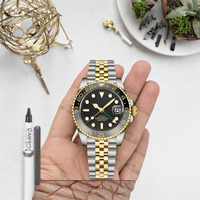 Nouvelle conception, montre automatique de luxe pour homme en acier inoxydable 1662, haute qualité, 20 mm, style hip-hop, résistante à l'eau 10 bars