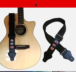 New Non Slip <span class=keywords><strong>Electric</strong></span> Acústico <span class=keywords><strong>Guitar</strong></span> Belts Ajustável Cotton <span class=keywords><strong>Guitar</strong></span> Strap Com 3 Escolha Titulares Para <span class=keywords><strong>Guitar</strong></span> Acessórios - Product Image 3
