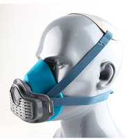 Respirez librement le masque respiratoire réutilisable masque de travail de poussière de ciment de ventilation pour protéger contre la poussière