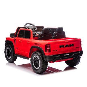 <span class=keywords><strong>Voiture</strong></span> électrique pour enfants <span class=keywords><strong>Dodge</strong></span> RAM 1500 RHO Super Truck sous licence, 24V, à batterie, 2 places, jouet pour enfants - Product Image 4