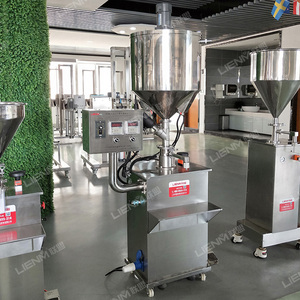 Machine de remplissage <span class=keywords><strong>semi</strong></span>-automatique de haute qualité pour liquides visqueux, idéale pour les usines de fabrication d'onguents - Prix compétitif - Product Image 3