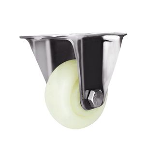 WH 3/4/5 Zoll <span class=keywords><strong>Nylon</strong></span>-Edelstahl-Lenkrollen für Nähmaschinen mit Bremse - Product Image 1